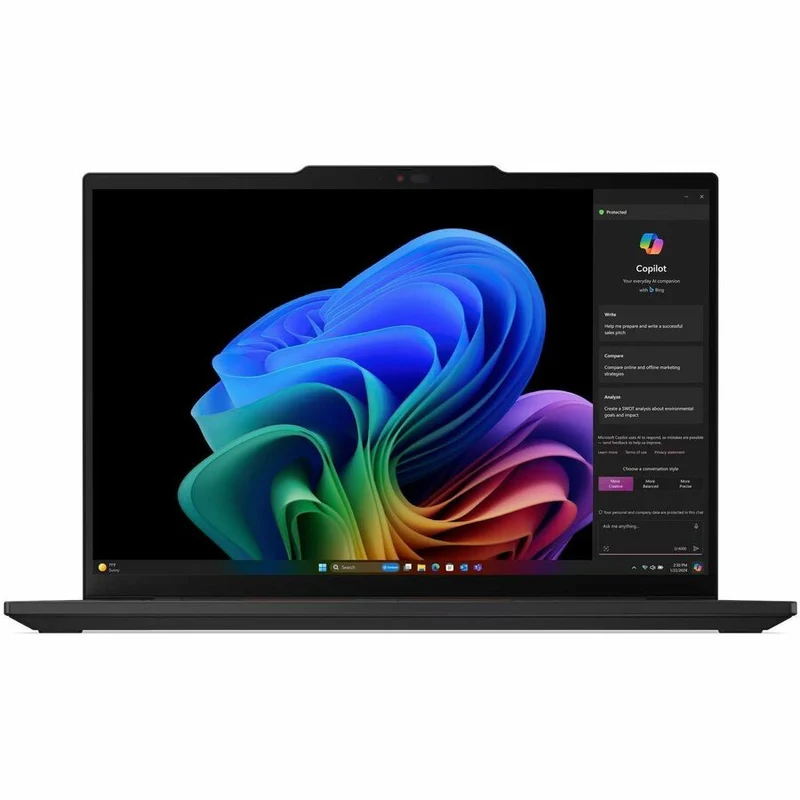 Ordinateur portable Lenovo ThinkPad T14s Gen 6 21M1001YUS 14" (355.60 mm) Copilot+ - WUXGA - AMD Ryzen AI 7 PRO 360 - 32 Go - SSD 1 To - Clavier anglais - Noir 21M1001YUS