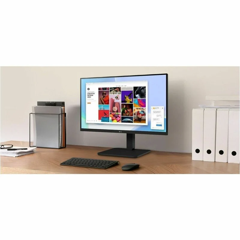 Moniteur LED Full HD LG 24BA400-B de 24 pouces (609.60 mm) - 16:9 24BA400-B