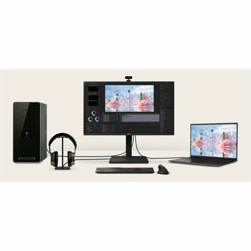 Moniteur LED Full HD LG 24BA400-B de 24 pouces (609.60 mm) - 16:9 24BA400-B