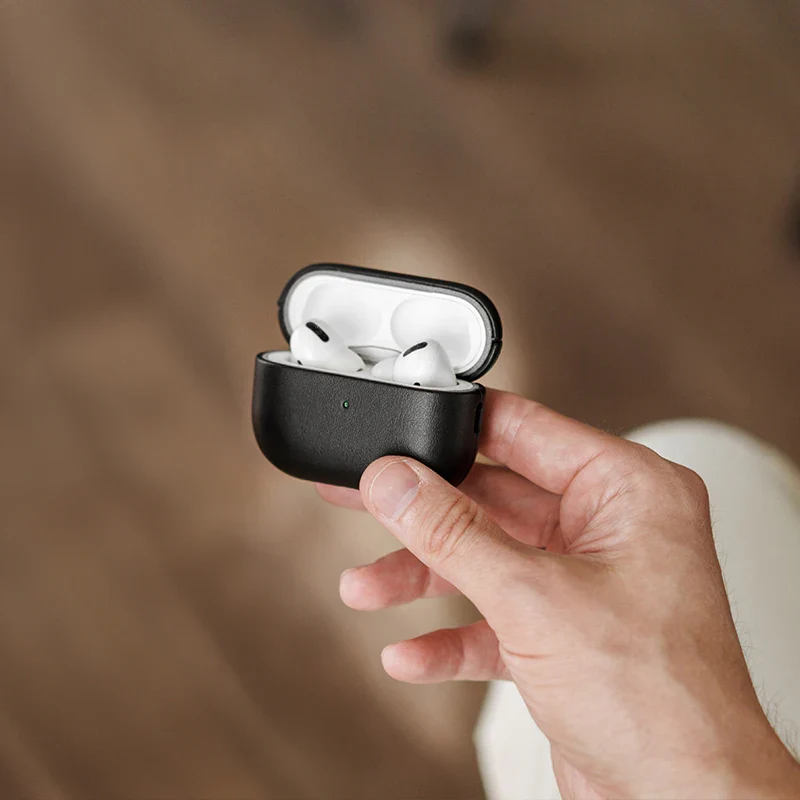Étui AirPods en cuir Vegan