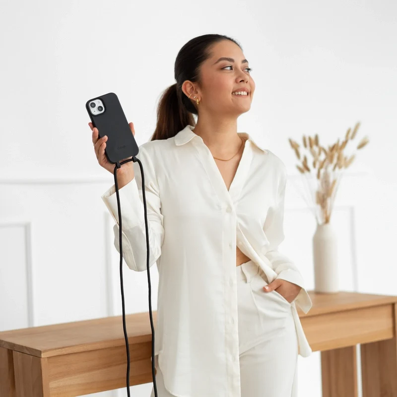 iPhone 15 Pro Chaîne pour téléphone portable Amovible