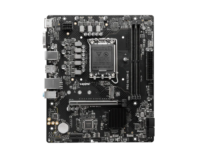 MSI PRO H610M-E