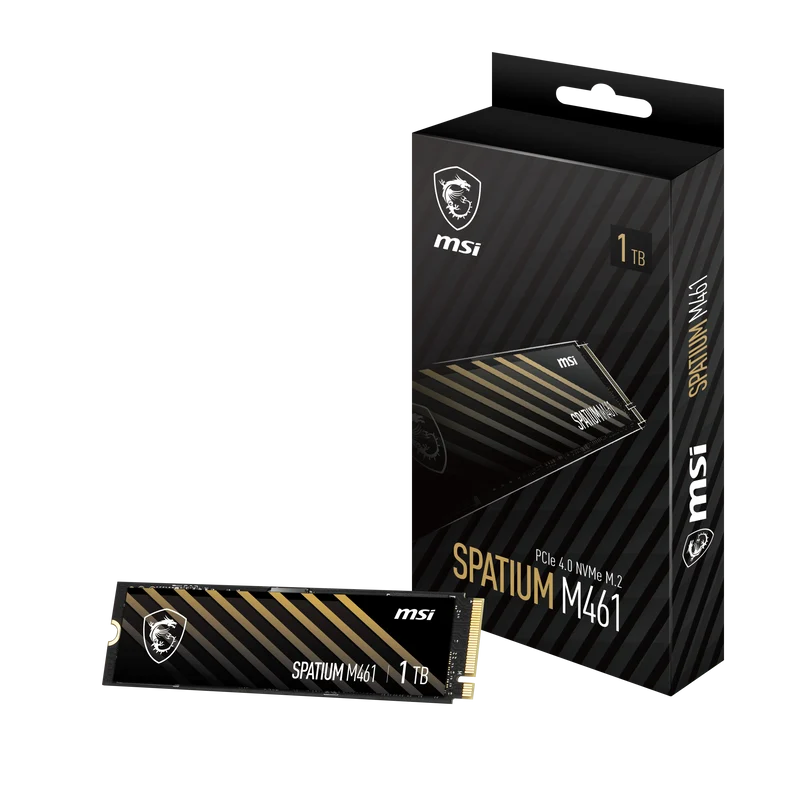 MSI SPATIUM M461 PCIe 4.0 NVMe M.2 1TB