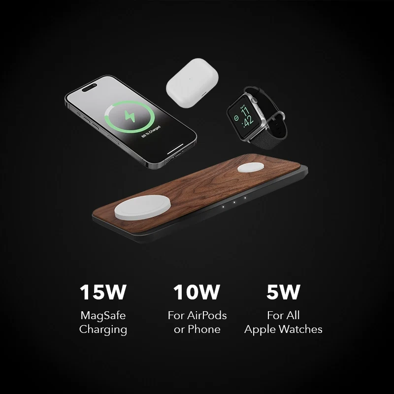 Chargeur 3 en 1 MagSafe & Apple Watch