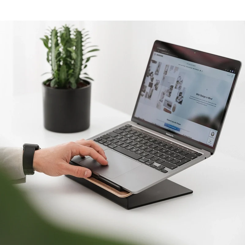 Laptop Stand + Single Monitor Stand + Multipad + Desk Mat Noyer