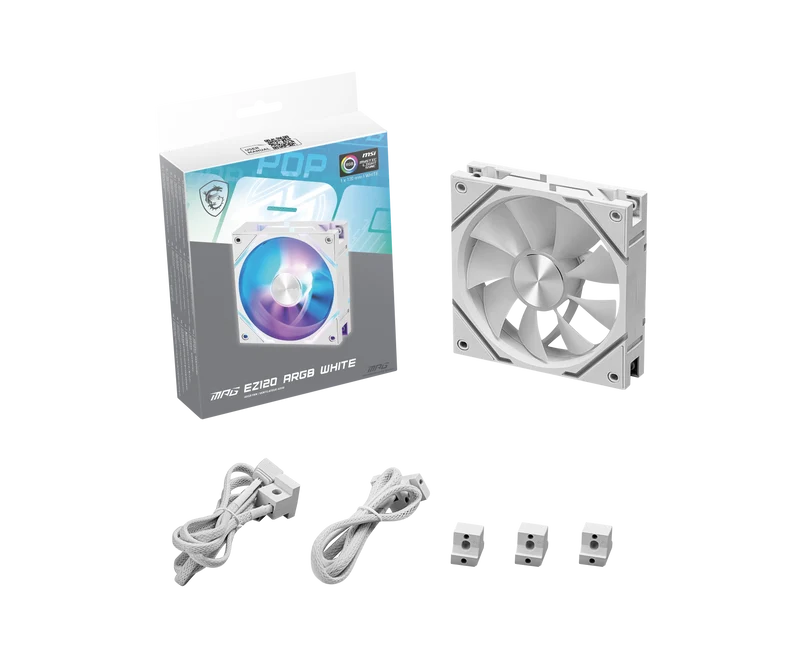MPG EZ120 ARGB WHITE-1W