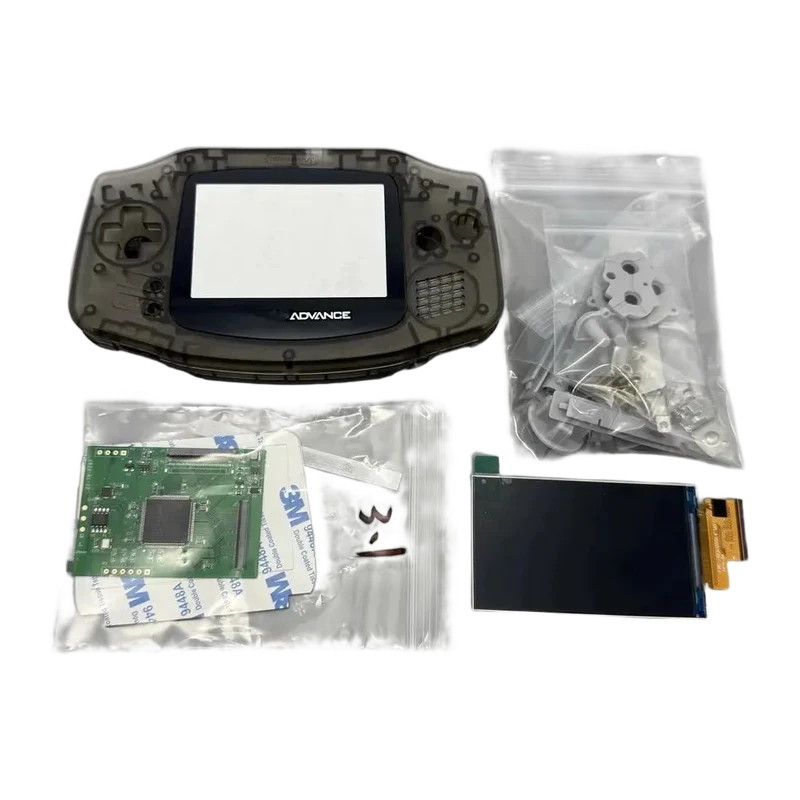 Kit écran IPS 2,9 pouces et coque Game Boy Advance — sans découpe