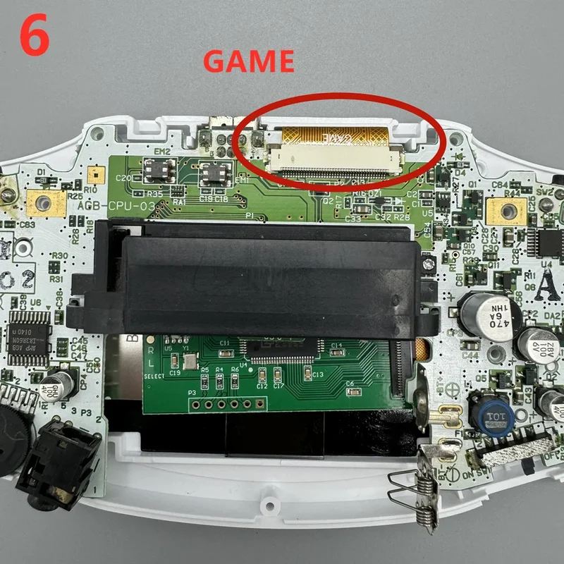 Kit écran IPS 2,9 pouces et coque Game Boy Advance — sans découpe