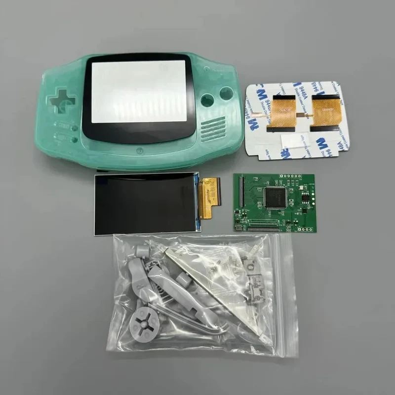 Kit écran IPS 2,9 pouces et coque Game Boy Advance — sans découpe