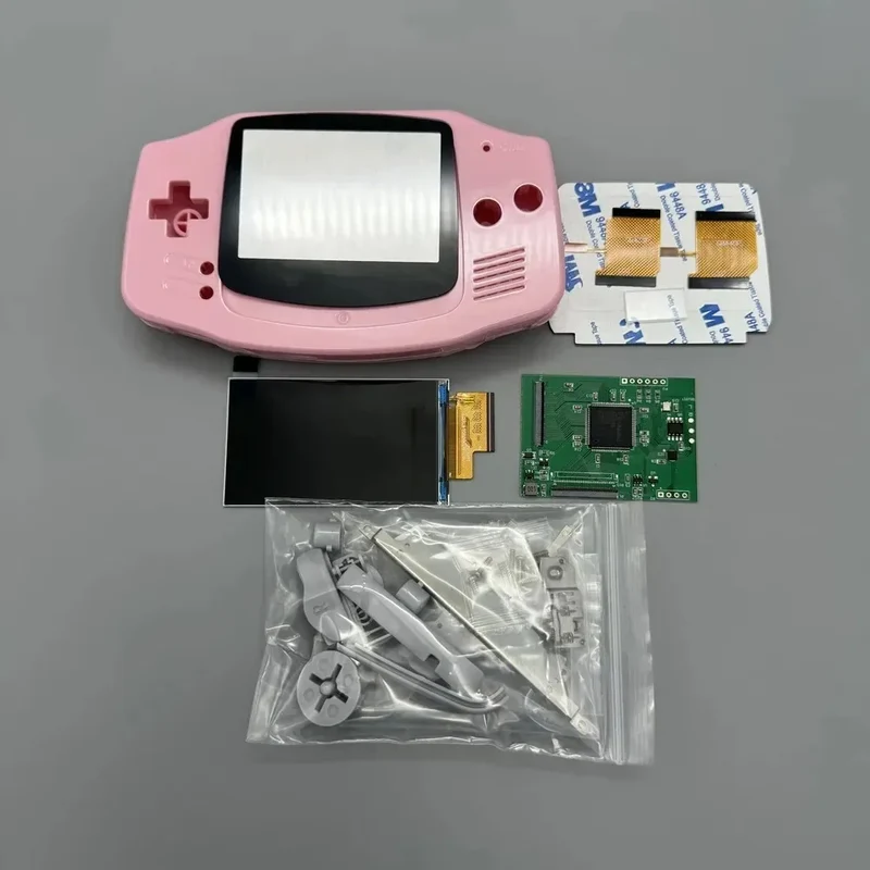 Kit écran IPS 2,9 pouces et coque Game Boy Advance — sans découpe