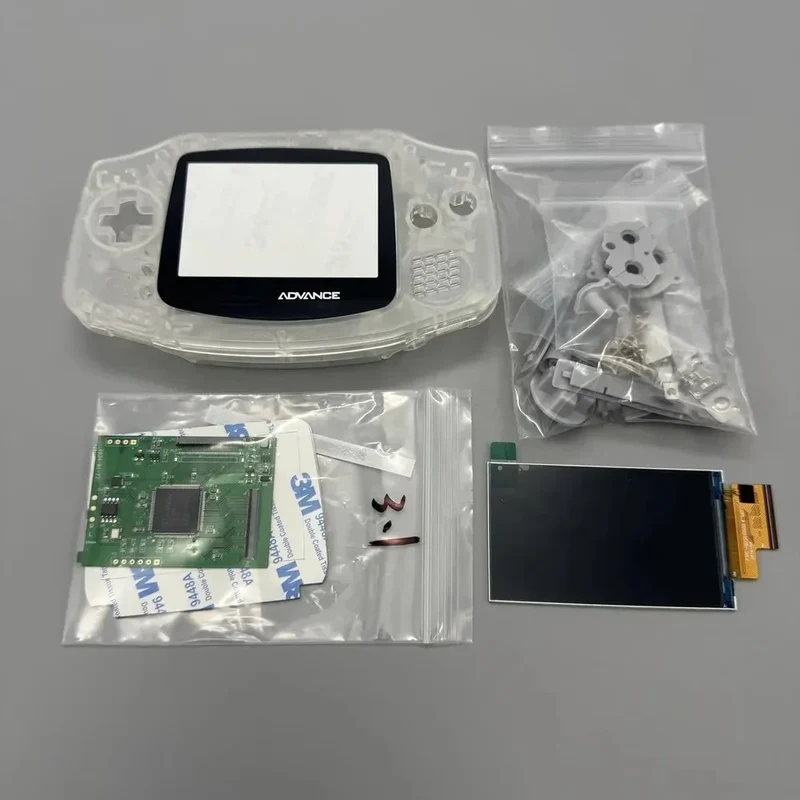 Kit écran IPS 2,9 pouces et coque Game Boy Advance — sans découpe