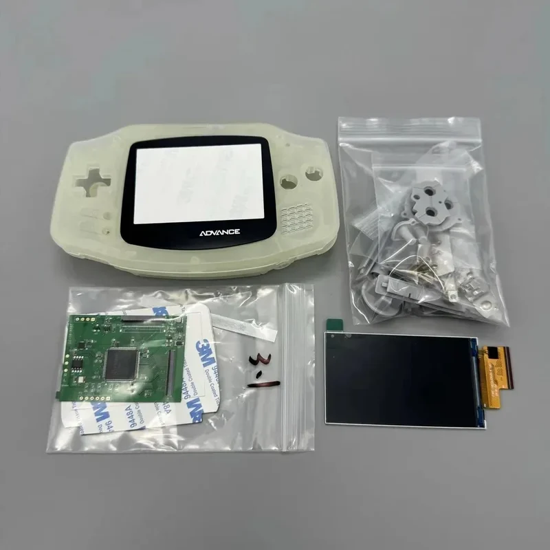 Kit écran IPS 2,9 pouces et coque Game Boy Advance — sans découpe