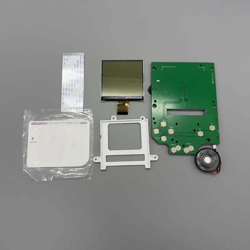Écran LCD niveaux de gris 2,5 pouces Game Boy DMG — sans découpe