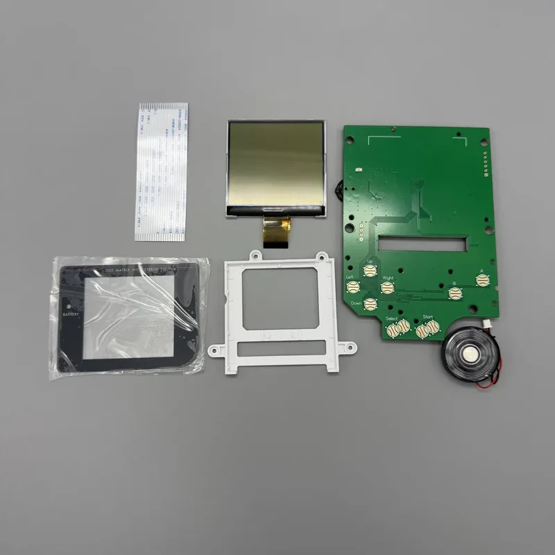Écran LCD niveaux de gris 2,5 pouces Game Boy DMG — sans découpe