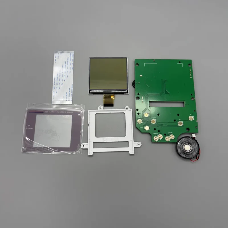 Écran LCD niveaux de gris 2,5 pouces Game Boy DMG — sans découpe