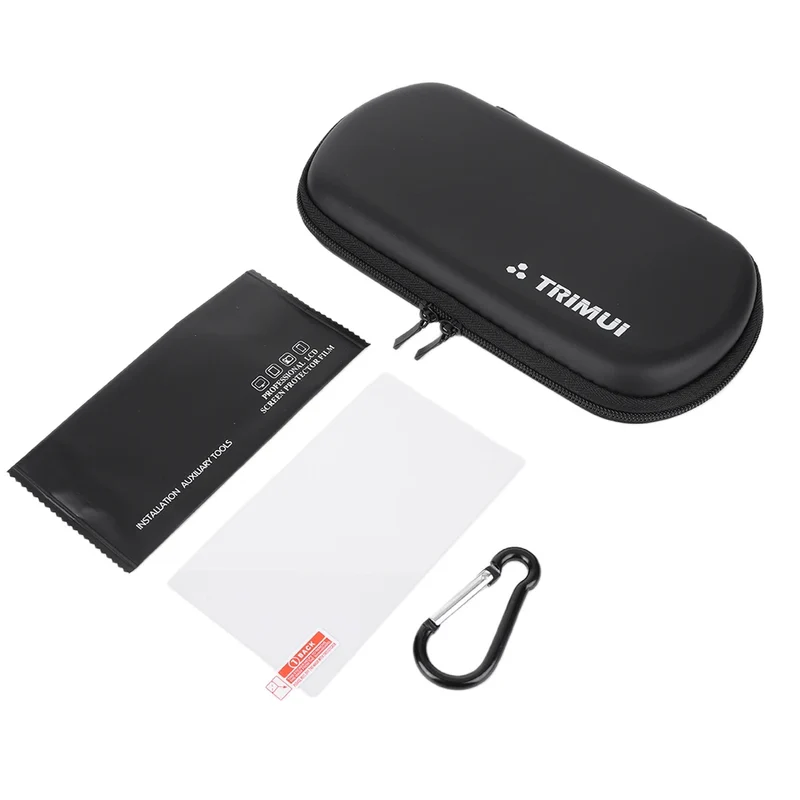 Étui rigide TrimUI Smart Pro + verre trempé — coque EVA de transport