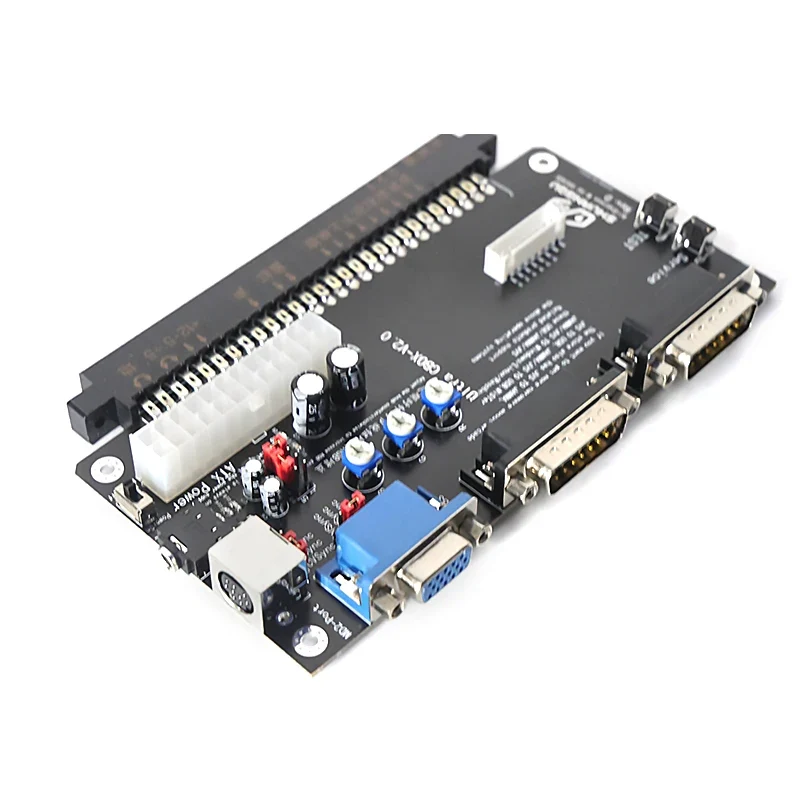 Supergun JAMMA CBOX — sortie péritel RGBS, manettes DB15, alim ATX