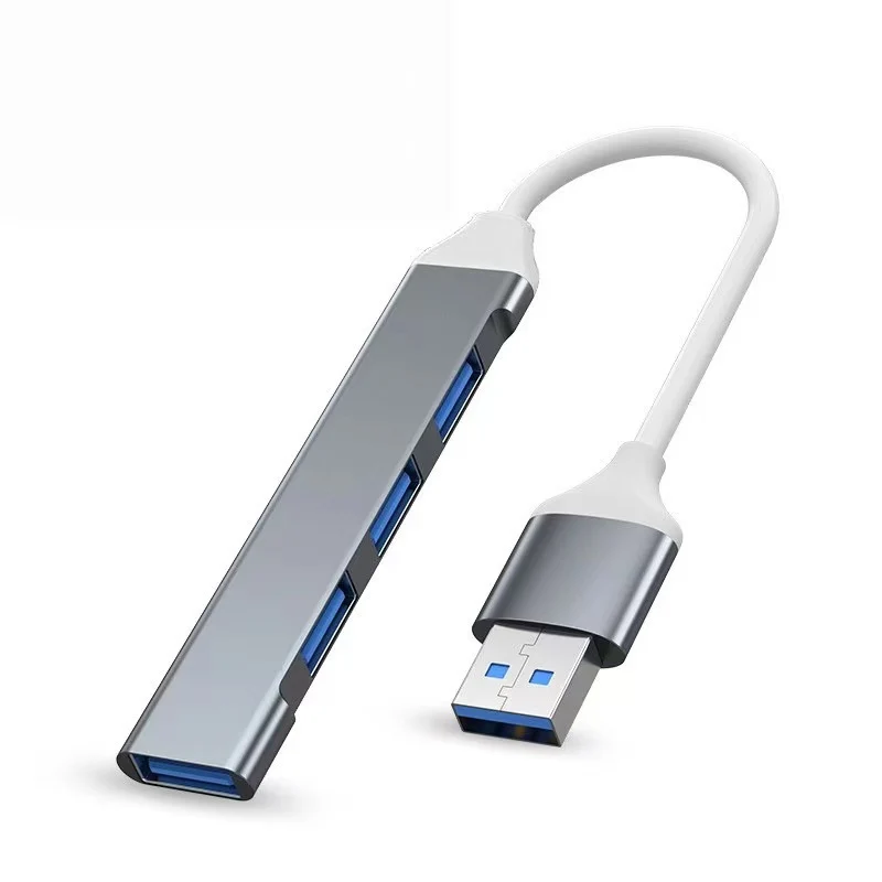 Hub USB 4 ports pour setup gaming — version USB-A ou USB-C