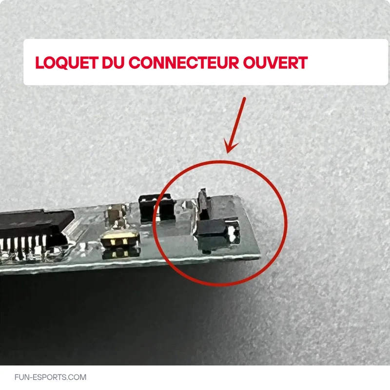 Écran IPS 2,6 pouces pour Game Boy Color — mode grille de pixels