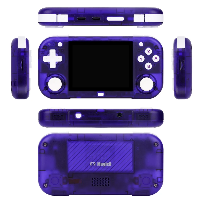 Console rétro portable MagicX Mini Zero 28 — écran 2,8 pouces IPS