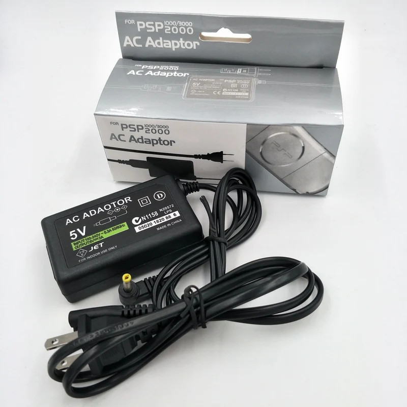 Chargeur secteur PSP 1000, 2000 et 3000 — prise européenne