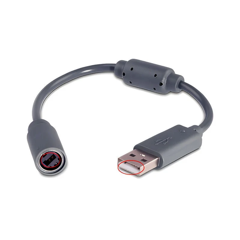 Câble adaptateur USB pour manette filaire Xbox 360