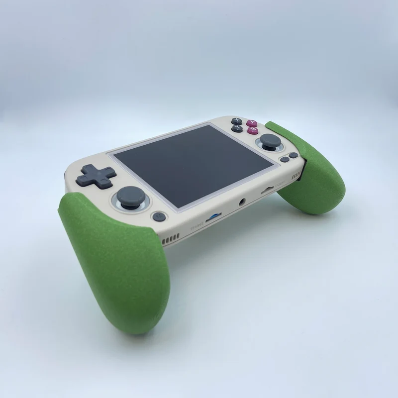 Grip poignées 3D pour Anbernic RG40XX H — pose sans outil ni démontage