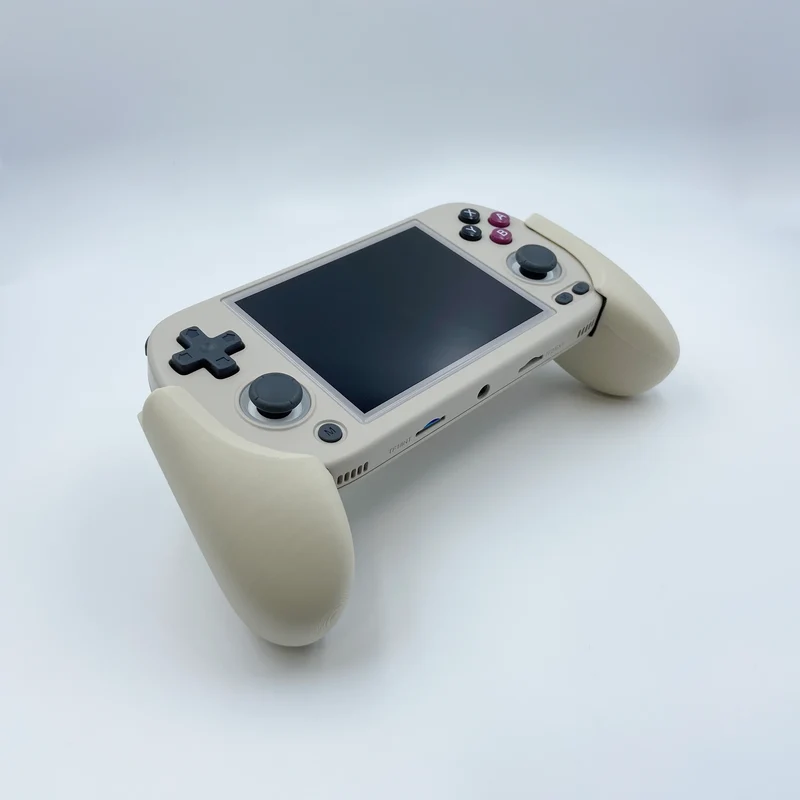 Grip poignées 3D pour Anbernic RG40XX H — pose sans outil ni démontage