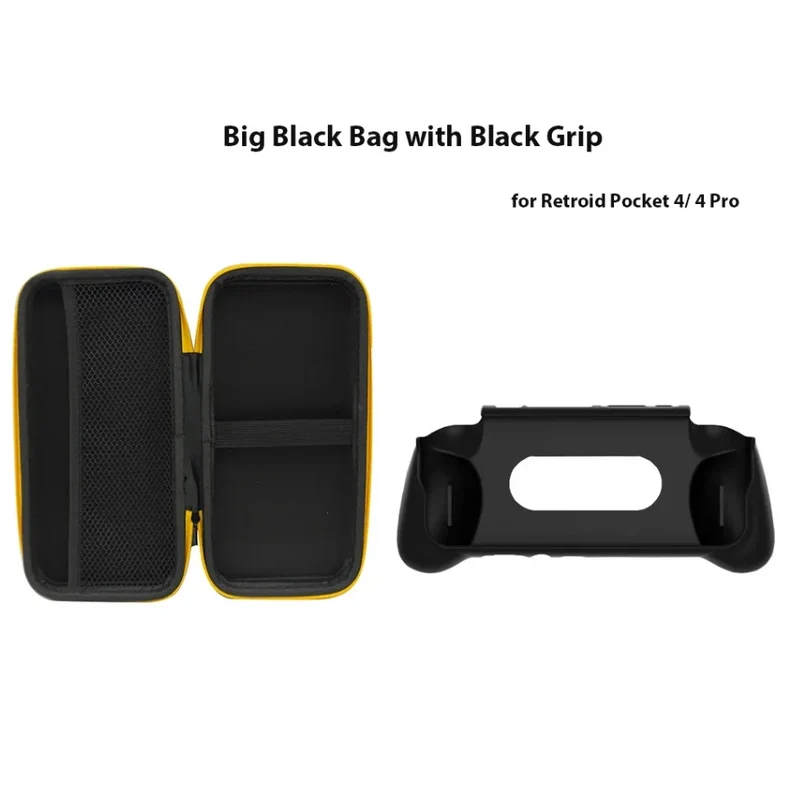 Grip TPU Retroid Pocket 4 et 4 Pro — noir ou blanc