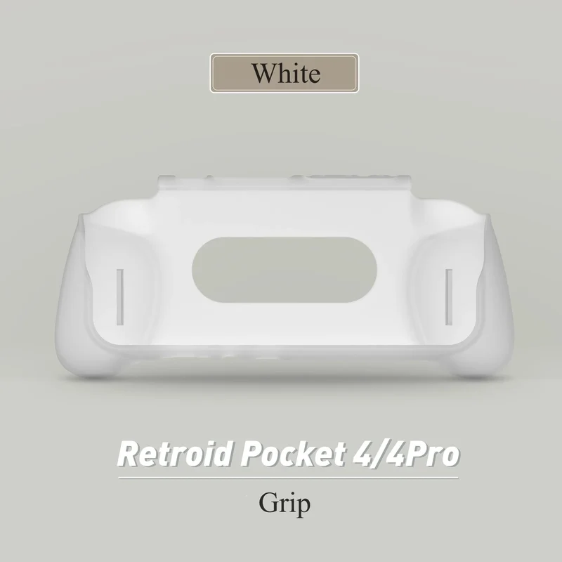 Grip TPU Retroid Pocket 4 et 4 Pro — noir ou blanc