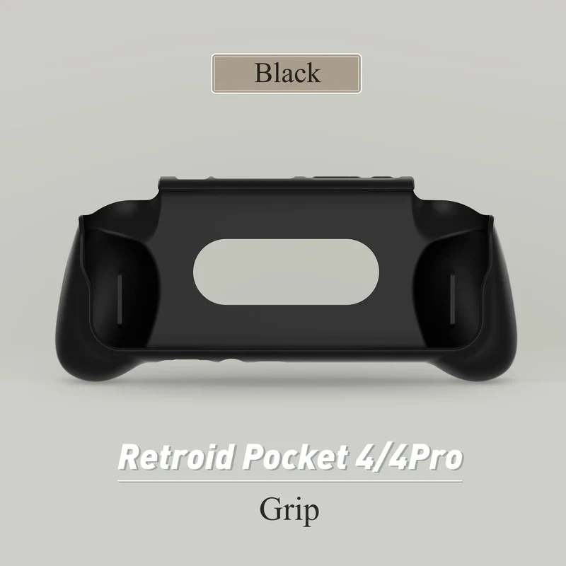 Grip TPU Retroid Pocket 4 et 4 Pro — noir ou blanc
