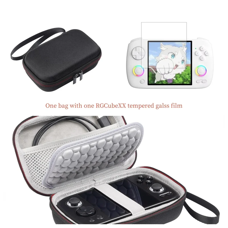 Housse rigide Anbernic RG Cube et RG CubeXX — film en option