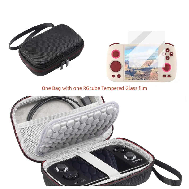 Housse rigide Anbernic RG Cube et RG CubeXX — film en option