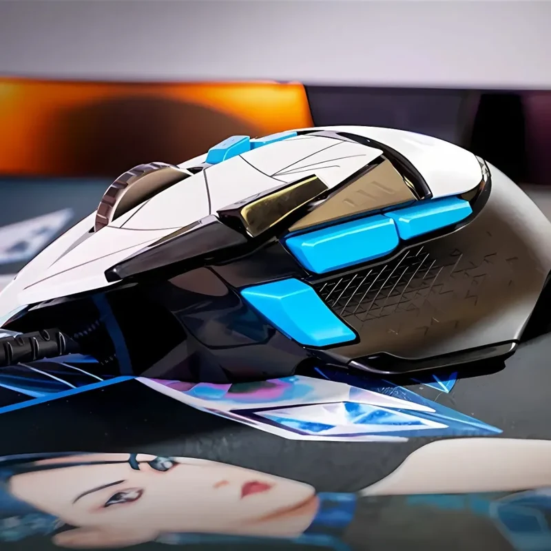 Souris Logitech G502 HERO PC et Mac — filaire, 11 boutons, 121 à 139 g