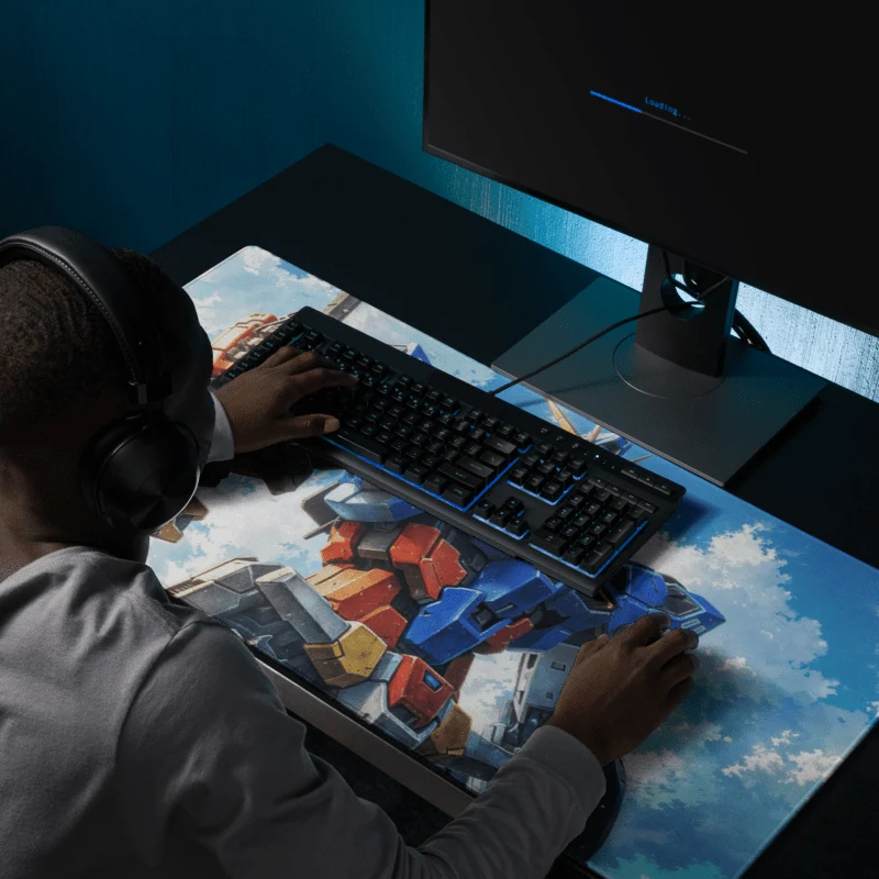 Tapis De Souris Anime Mecha Guerrier
