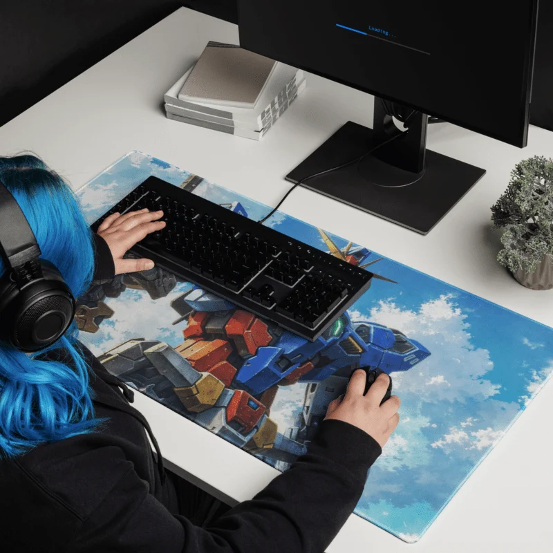 Tapis De Souris Anime Mecha Guerrier