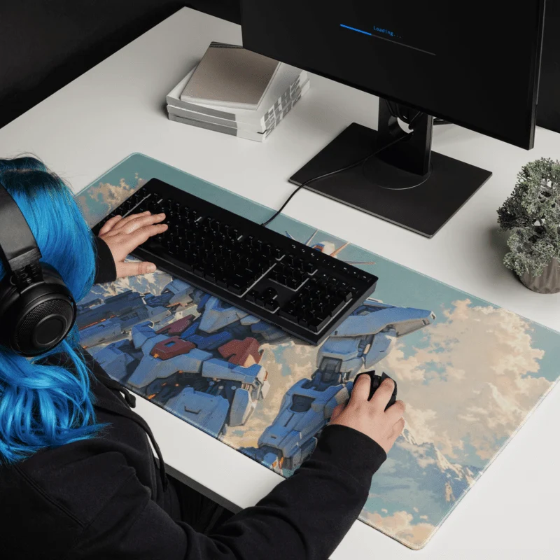 Tapis De Souris Anime Guerrier Mécanique