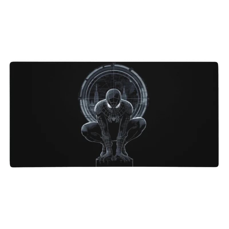 Tapis De Souris Spider-Man Noir