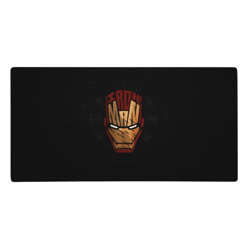 Tapis De Souris Iron Man Logo