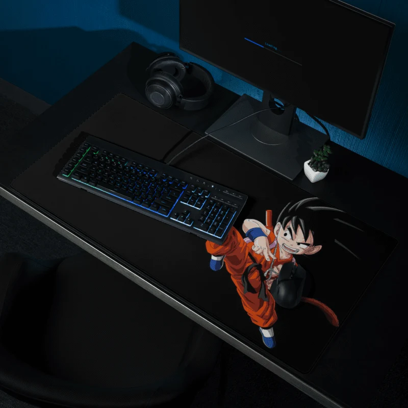 Tapis De Souris Manga Jeune Guerrier Saiyan