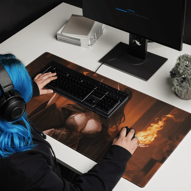 Tapis De Souris Hentai Flammes Mystiques