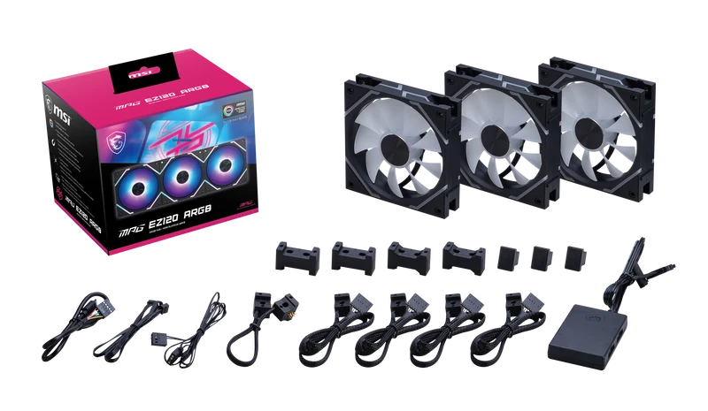 MPG EZ120 ARGB-3B (hub et câble inclus)
