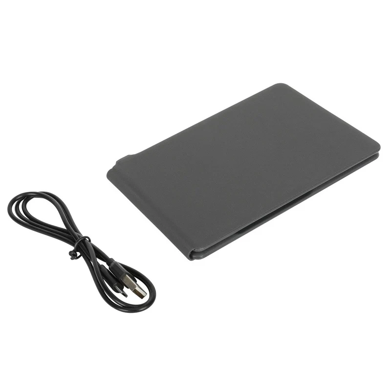 Clavier ergonomique antimicrobien pliable (français)