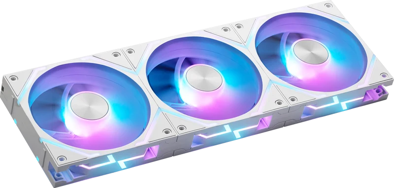 MPG EZ120 ARGB WHITE-3W (hub et câble inclus)