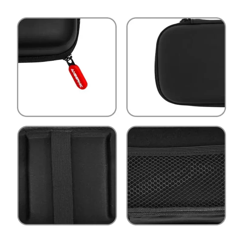 Housse rigide pour Anbernic RG406H — mousse antichoc et filet zippé pour câbles