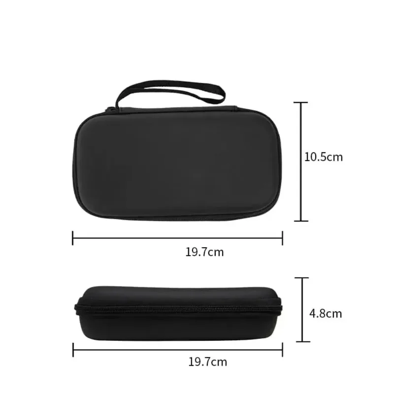 Housse rigide pour Anbernic RG406H — mousse antichoc et filet zippé pour câbles