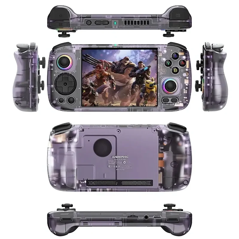 Anbernic RG406H Android 13 — Unisoc T820, 8 Go de RAM et joysticks à effet Hall
