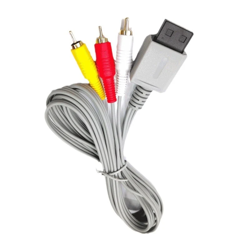 Câble AV composite Wii et Wii U — RCA 3 couleurs, 1,8 m