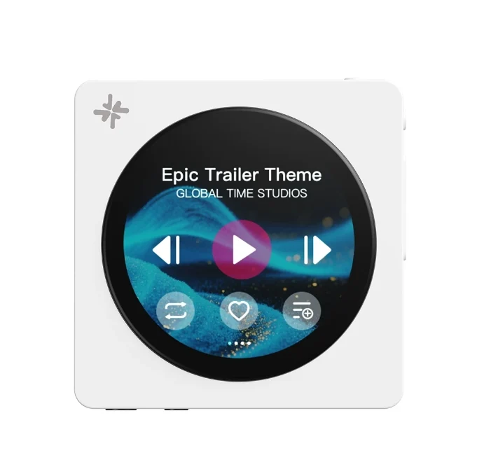 Baladeur Hi-Res Snowsky DISC — écran rond tactile, double DAC, sortie 4,4 mm