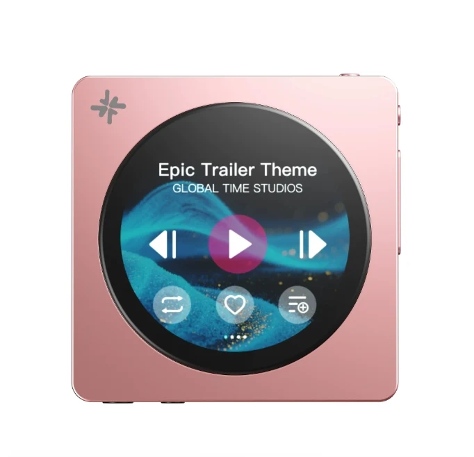 Baladeur Hi-Res Snowsky DISC — écran rond tactile, double DAC, sortie 4,4 mm